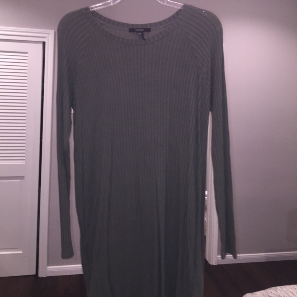 Olive colored dress